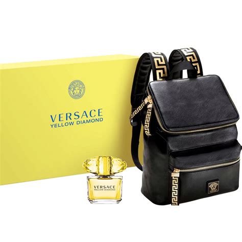 versace parfum taschen set|versace parfums backpack gift set.